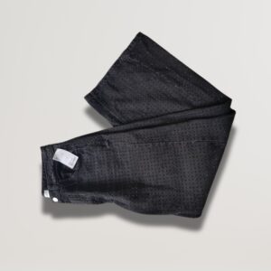 Black Rhinestone Jeans – High-Waisted Sparkly Denim for Women- Zara(UK10)