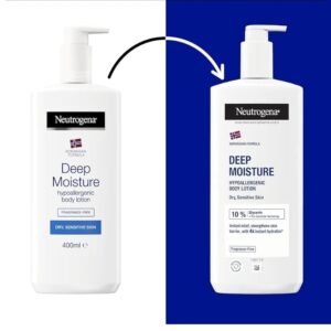 Neutrogena® Norwegian Formula Deep Moisture Fast Absorbing Body Lotion – 400ml