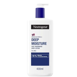 Neutrogena® Deep Moisture Fast Absorbing Body Lotion – 400ml