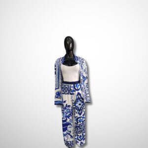 2-Piece Baroque Print Set – Chic, Comfy & Statement-Making